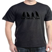 Cafepress - Run Forest Trčite tamna majica - pamučna majica