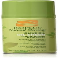 Isoplus Prirodni pravni lijekovi Maslinovo ulje sheen za čišćenje ulja za kosu, oz