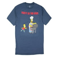 Simpsons majica Muška zabava u SAD-u