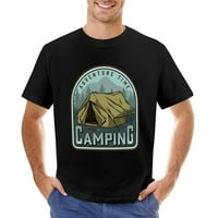 NOVO Vintage Camping Majica Muška ljetna rekreacija Šareni retro tee