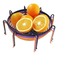 Qinghai Spider Web Candy Baskets Voćne ploče Veliki kapacitet svijetla boja nije lako deformirana Halloween