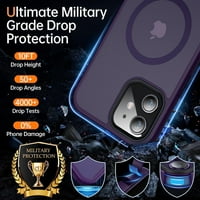 Magnetic za iPhone Case iPhone Pro CASE, [Kompatibilan sa magsafe] [Zaštita od pada sa Magsafe] [Zaštita