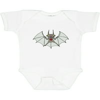 Inktastic Crazy Bat Gift Baby Boy ili Baby Girl Bodysuit