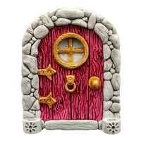 Minijaturna vrata za kućne dekore za drveće vanjska minijaturna vrata za ukrašavanje drveća vrtni dodaci