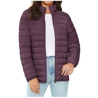 Prevelika zip up lagana jakna Ženska puna boja modna odjeća labava dukserica s kapuljačom sa džepovima