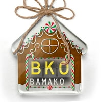 Ornament je otisao jedan na strani BKO aerodromski kod za Bamako Christmas Neonblond