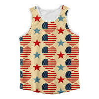 4. jula Cisterna mišića Torp Majica Američka zastava SAD Zastava 4. jula Eagle Tank TOP majica bez rukava