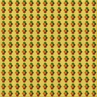 Ahgly Company u zatvorenom pravokutniku uzorna zlatni žuti prostirke, 2 '3'