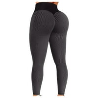 Wendunide ženske hlače Ženske vježbe gamaše fitness sportski trčanje joga atletske hlače crne s