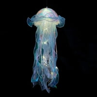 Dekoracija svjetiljke za lampicu jellyfish, DIY JELLYFISH lampica Materijal materijala, ispod morske