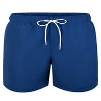 Welliuma muške ljetne kratke hlače Čvrsto boje plaža Kratke hlače Klasični fit za odmor Mini pantalone