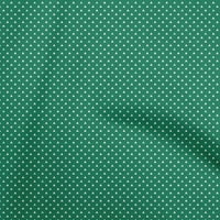 Onuone pamuk poplin Twill zelena tkanina Geometrijska DIY odjeća za preciziranje tkanine Tkanina od
