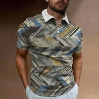 Muška košulja Ljetna majica kratkih rukava modna casual boja podudaranje majica nebo plavo xxxxl