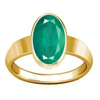 Divya Shakti 3.25-3. Ratti Emerald Panna Gemstone Panchdhatu Plain dizajn prsten za muškarce i žene