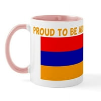 Cafepress - ponosna na armensku kriglu - OZ keramička krigla - Novelty caffe čaj čaja