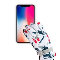 Wmkox8Yi Skijaške rukavice za žene Zimske vanjske vjetrootporne rukavice rukavice zaslon na dodir tople