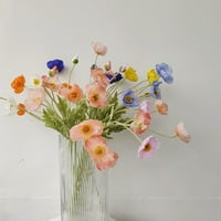 Realistična ručno rađena umjetna cvijeta FAU svilena cvjeta živahna fina tekstura simulacijski cvijet