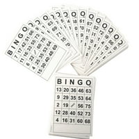 Gladna zabavna karta igra klasični bingo listovi papira za djecu odraslih