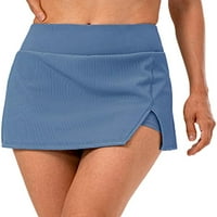 Dabuliu ženska suknja za tenis Aithower Skorts Anti-ekspoziciranje vježbi za vježbanje joga mini suknji hlače džep