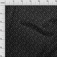 Onuone Georgette viskoza crna tkanina pčela za medene pčele Šivaći materijal Ispis tkanina sa dvorištem širom