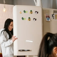 Mini simulacijski voćni hladnjak naljepnice 3D smola mangosteen ananas limun durain frižider magneti