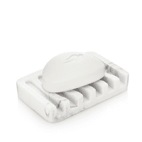 Essentra Početna Matte Bijelo Samo-odvodno pravokutno jelo sa sapunom