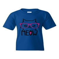 - Majice za velike dječake i vrhovi rezervoara, do velikih dječaka - Meow Slatka mačka Kitty