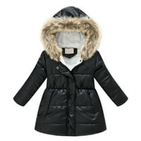 Vedolay jakne za djevojčice veličine 4T djevojke zimske odjeće dječje djevojke djevojke zimske debele