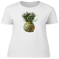 Tropsko crtanje ananasa majice žene -image by shutterstock, ženska mala