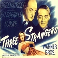 Tri stranaca Geraldine Fitzgerald Sydney Greenstreet Peter Lorre Movie Poster Masterprint