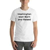 3xl Washington Islan rođen i podignut pamučna majica kratkih rukava po nedefiniranim poklonima