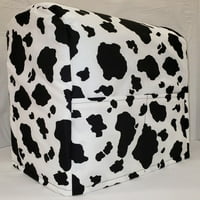 Prekrivena crno-bijela krava spotova Poklopac kompatibilne s mješalicama sa kuhinjskim postoljem Pennyjeva