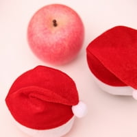 Lijepe božićne kape Apple ukrasi šešira šik božićne poklone ukrase za zabavu Početna Restoran