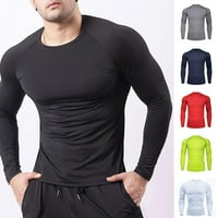 Muškarci s dugim rukavima Sportska bluza Termalna baza Hot Layer Prodaja B7N4