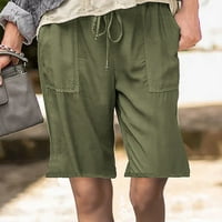 PXiakgy kratke hlače za žene plus veličine Žene Čvrsto zategnute konošene pantalone Količine Casual