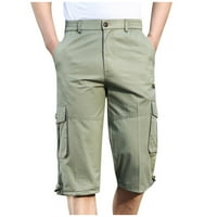 Muški kratke hlače Ljetna casual fitness bodybuilding Solid u džepu Sportske hlače Muške donje rublje