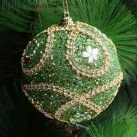 Početna Dekor Božić Božić Glitter Baubles Ball Xmas Dekoracija ukrasa
