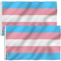 Transgender za transrodne snage Anley Foot - ružičasta plava dugina zastava poliester