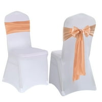 Xiuh stolica vrpca remen za vjenčanje banket party dekoracija događaja stolica kravate luk c