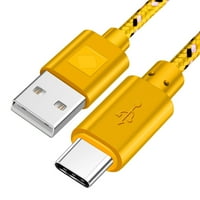 1m 2-u- brz punjenje višebojne pletenice TIP-C USB kablske kabelske kabel