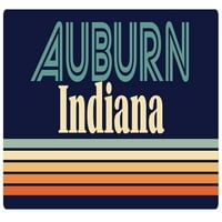 Auburn Indiana Vinil naljepnica za naljepnicu Retro dizajn
