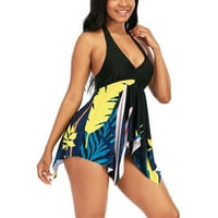 Bikini Modni ženski seksi viseći kupaći kostimi za kupanje bikini tiskani kupaći kostimi plus veličine