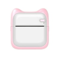 Self Prijenosni pisač džepne veličine bežični Bluetooth termički štampač Jednostavna operacija Podrška Foto bilješke Pogreške Tekst Memo Ispis Pink