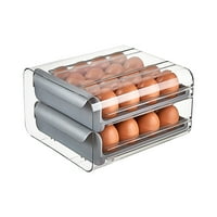 Loopsun Organizacija i skladišna ladica za skladištenje jaja Boraja Organizator kuhinja zadebljala jaja