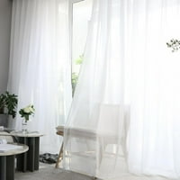 Monfince solidan prozirni tanki ekran za tanak prozor bijeli prozor moderan minimalistički prozračan