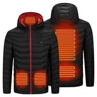 Grijane jakne za muškarce Vanjska topla odjeća zagrijana za jahanje skijanje ribolova punjenje električnim