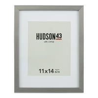 Hudson Galerija metalni okviri - srebro, 11 14