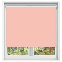 Shade Seepi Window - Blackout Roller Shade Shade Custom Pink Pastel by Windowpix