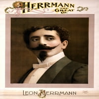 Leon Herrmann, francuski mađioničar Print od izvora nauke