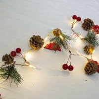 Loopsun božićna svjetla LED svjetla String akcija bakrena žičana svjetiljka unutarnje rasvjete